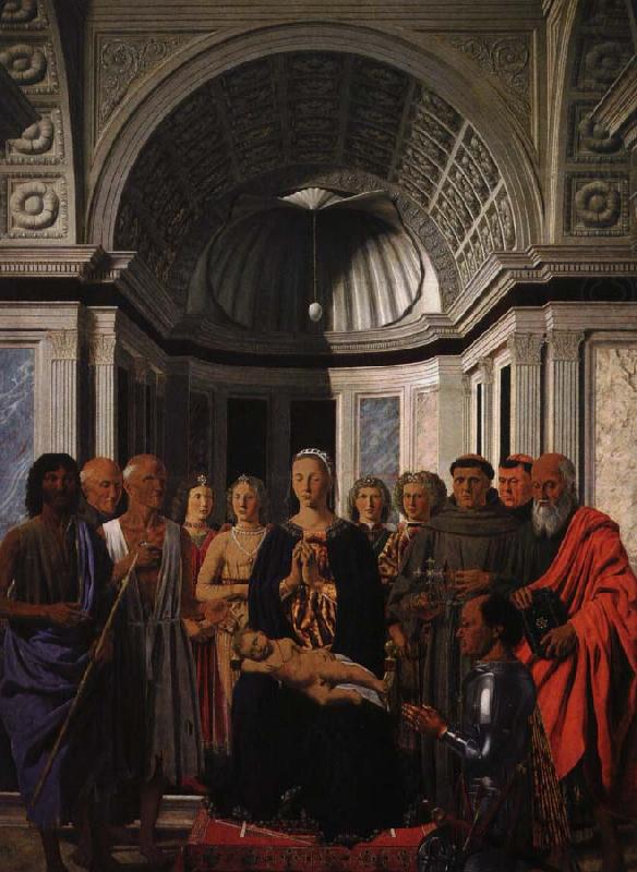 pala mantefeltro, Piero della Francesca